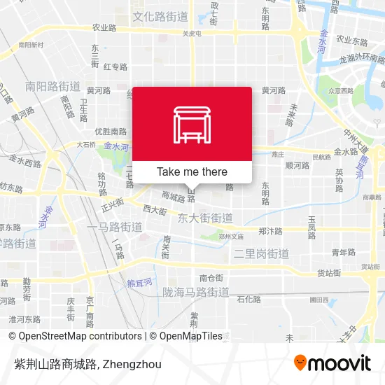 紫荆山路商城路 map