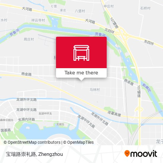 宝瑞路崇礼路 map