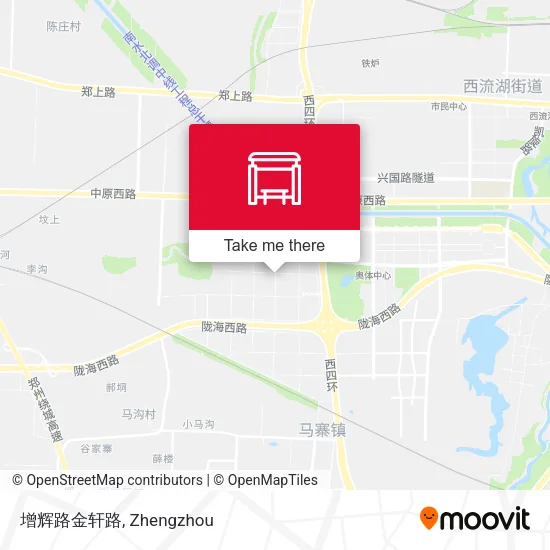 增辉路金轩路 map