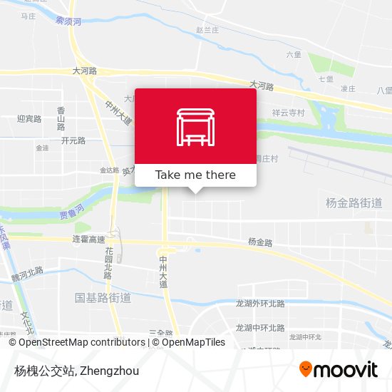 杨槐公交站 map