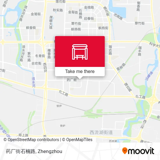 药厂街石楠路 map