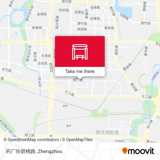药厂街碧桃路 map