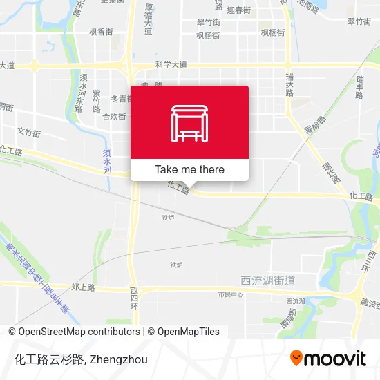 化工路云杉路 map