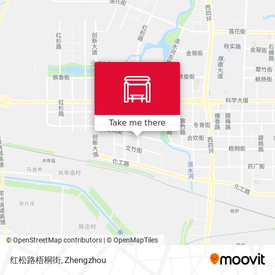 红松路梧桐街 map