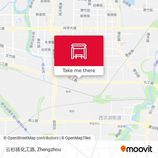 云杉路化工路 map