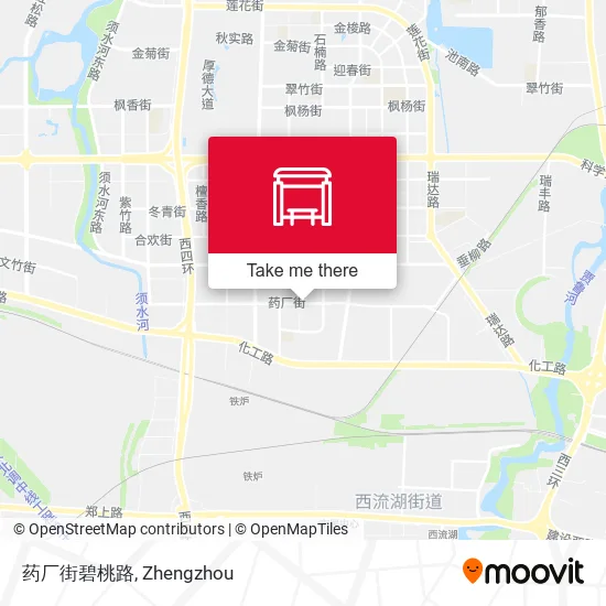 药厂街碧桃路 map