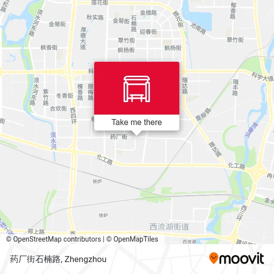 药厂街石楠路 map