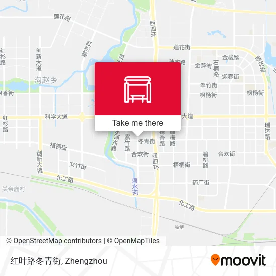 红叶路冬青街 map