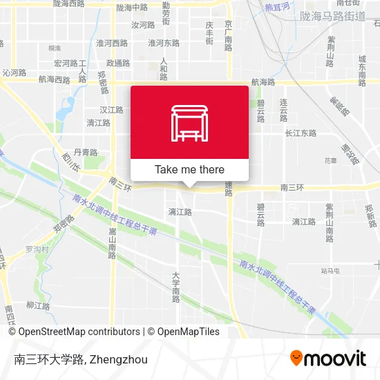 南三环大学路 map