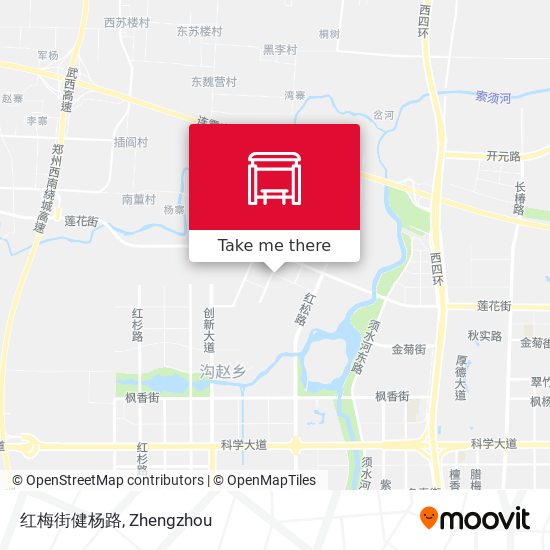 红梅街健杨路 map