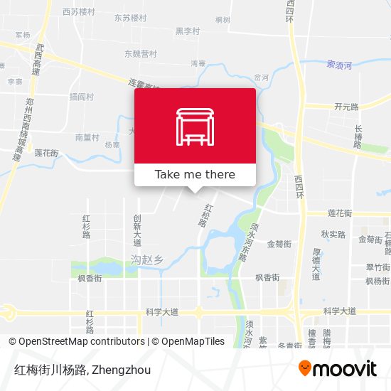 红梅街川杨路 map