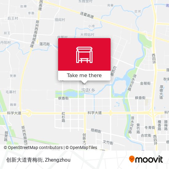 创新大道青梅街 map