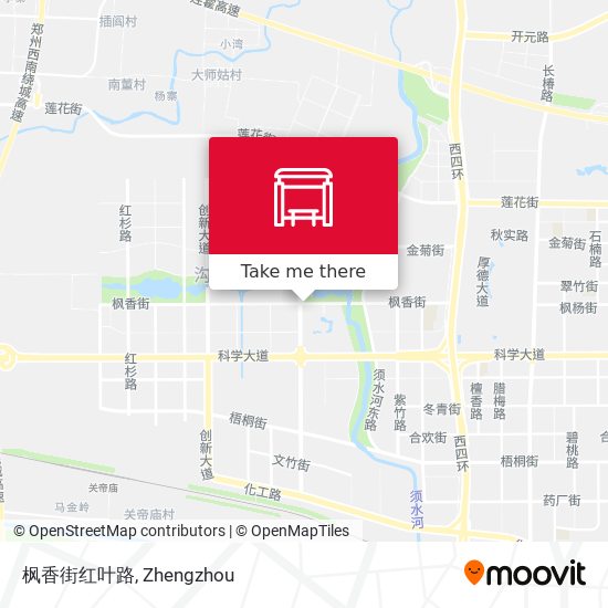 枫香街红叶路 map