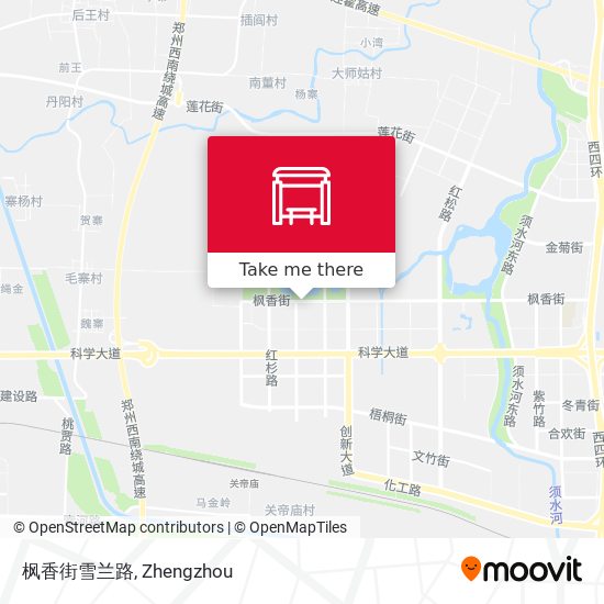 枫香街雪兰路 map