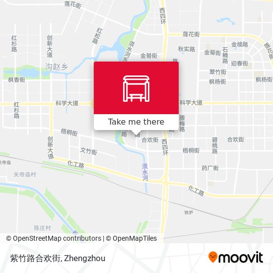紫竹路合欢街 map