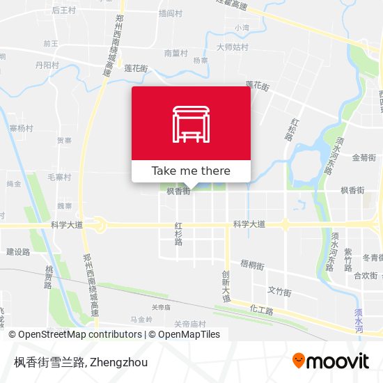 枫香街雪兰路 map