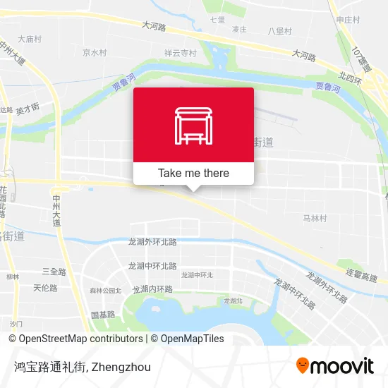 鸿宝路通礼街 map