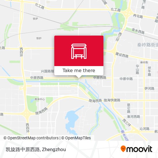 凯旋路中原西路 map