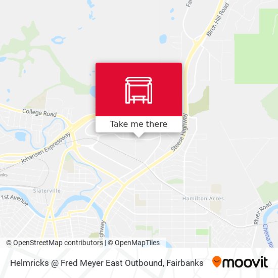 Helmricks @ Fred Meyer East Outbound map