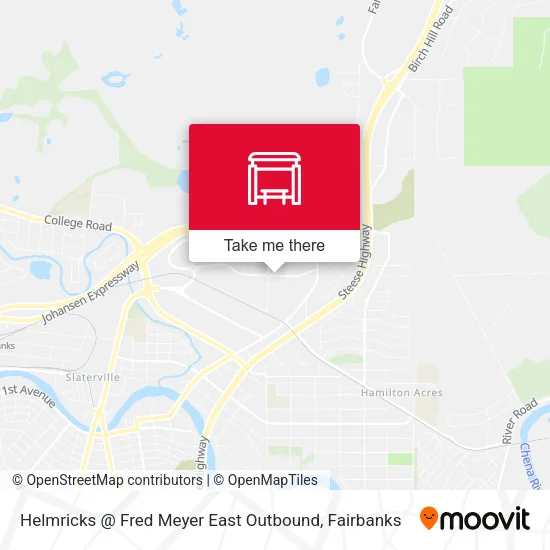 Mapa de Helmricks @ Fred Meyer East Outbound