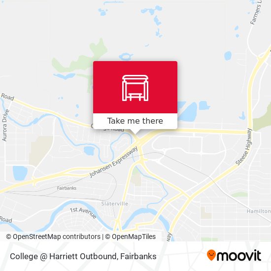 Mapa de College @ Harriett Outbound