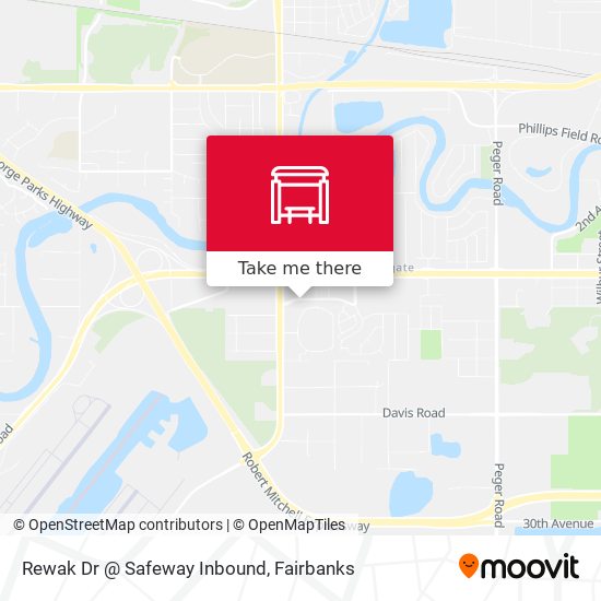 Mapa de Rewak Dr @ Safeway Inbound