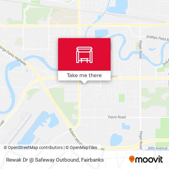 Rewak Dr @ Safeway Outbound map