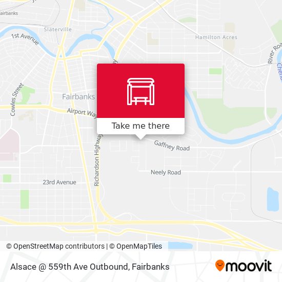 Alsace @ 559th Ave Outbound map