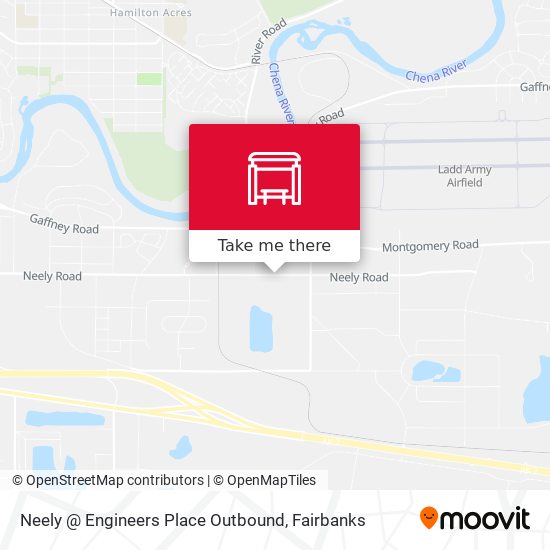 Neely @ Engineers Place Outbound map