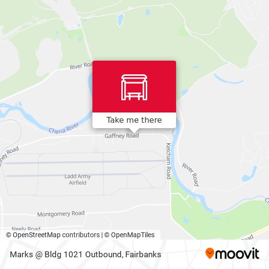 Mapa de Marks @ Bldg 1021 Outbound