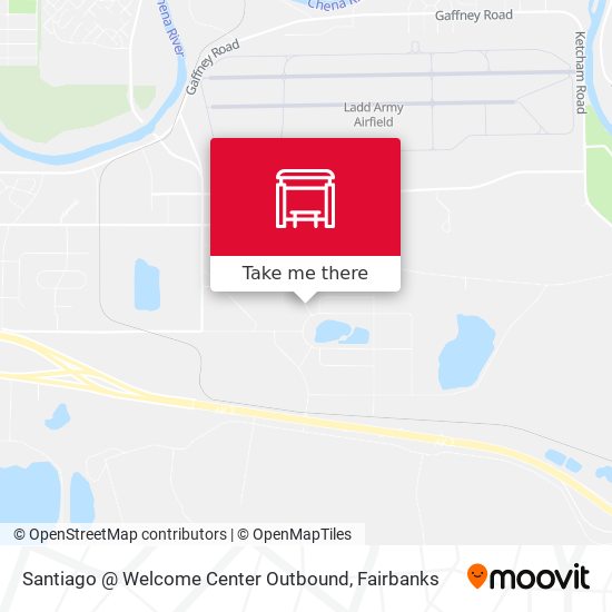 Santiago @ Welcome Center Outbound map