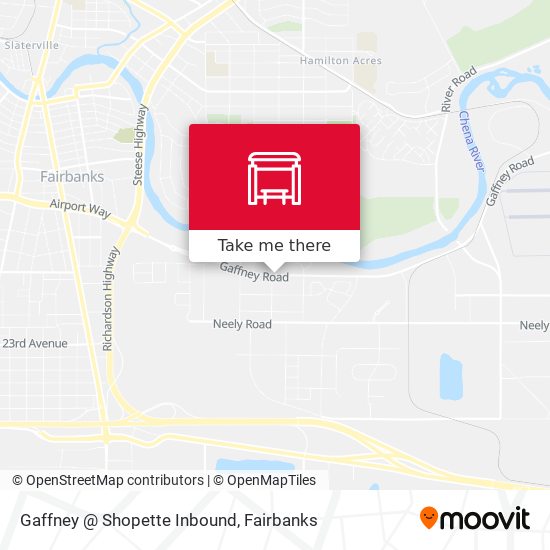 Gaffney @ Shopette Inbound map
