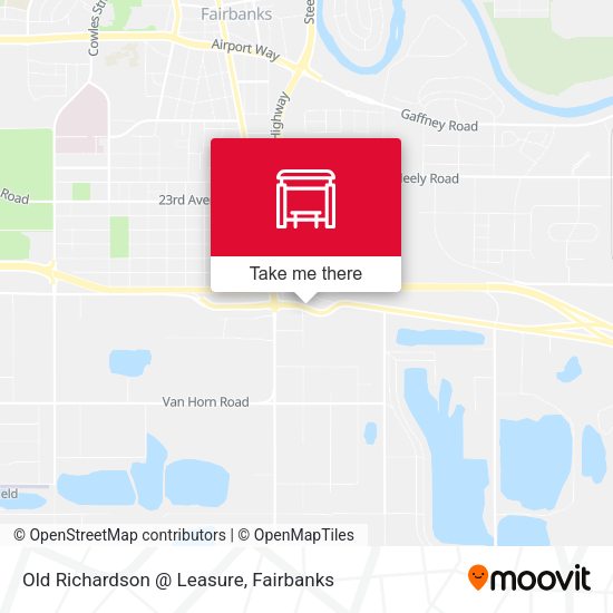 Old Richardson @ Leasure map