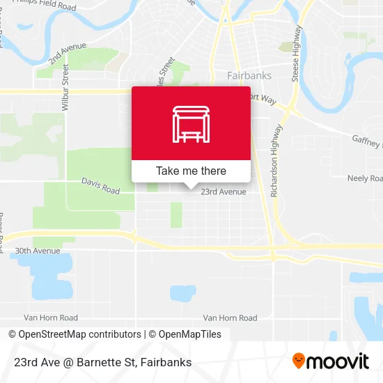 Mapa de 23rd Ave @ Barnette St