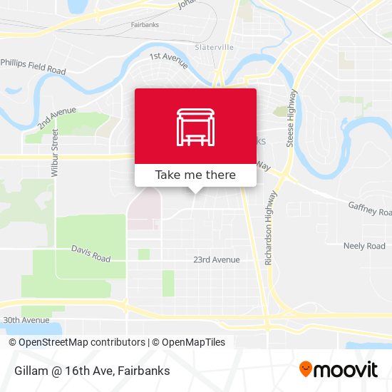 Mapa de Gillam @ 16th Ave