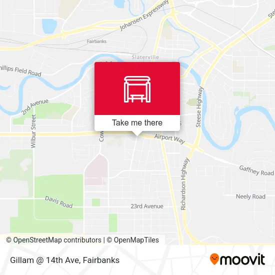 Mapa de Gillam @ 14th Ave