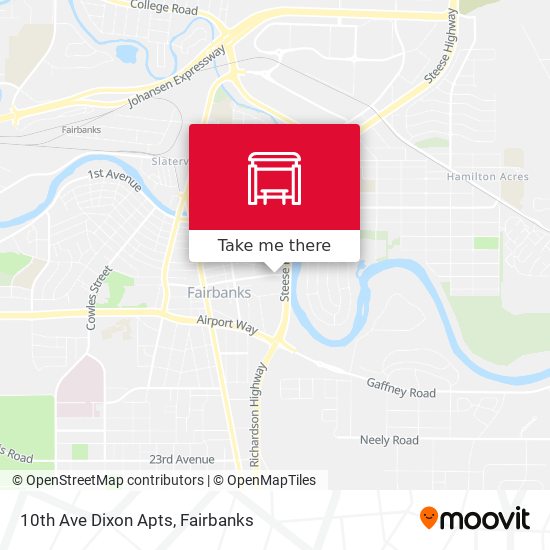 Mapa de 10th Ave Dixon Apts