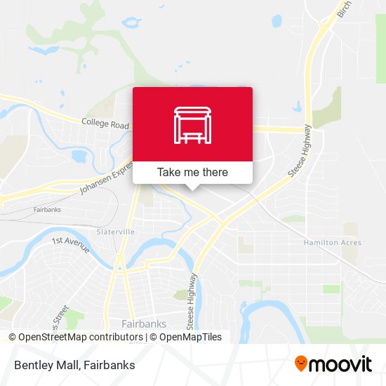 Mapa de Bentley Mall