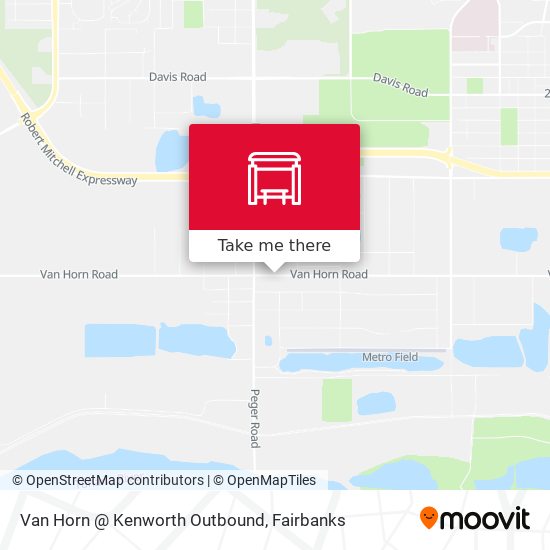 Van Horn @ Kenworth Outbound map