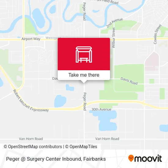 Mapa de Peger @ Surgery Center Inbound