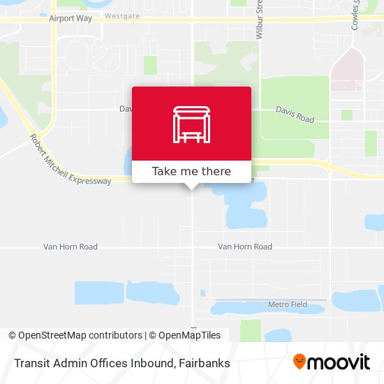 Transit Admin Offices Inbound map
