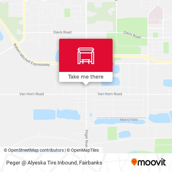 Peger @ Alyeska Tire Inbound map