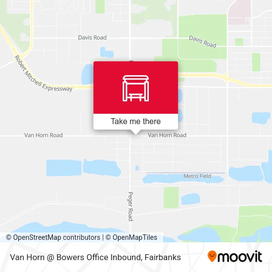 Mapa de Van Horn @ Bowers Office Inbound