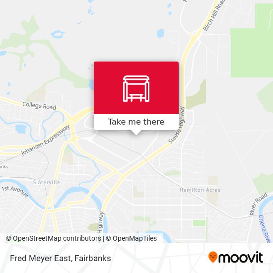 Mapa de Fred Meyer East