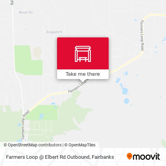 Mapa de Farmers Loop @ Elbert Rd Outbound