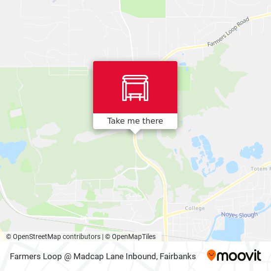 Mapa de Farmers Loop @ Madcap Lane Inbound