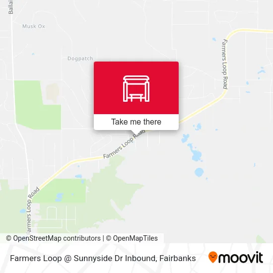 Mapa de Farmers Loop @ Sunnyside Dr Inbound