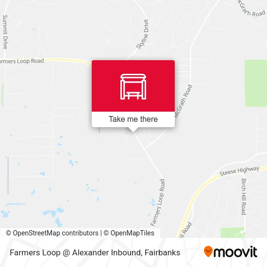Mapa de Farmers Loop @ Alexander Inbound