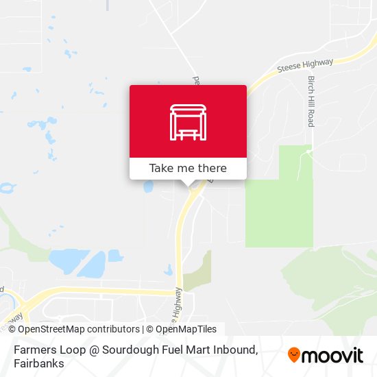 Mapa de Farmers Loop @ Sourdough Fuel Mart Inbound
