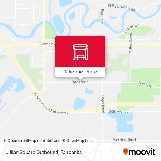 Jillian Square Outbound map